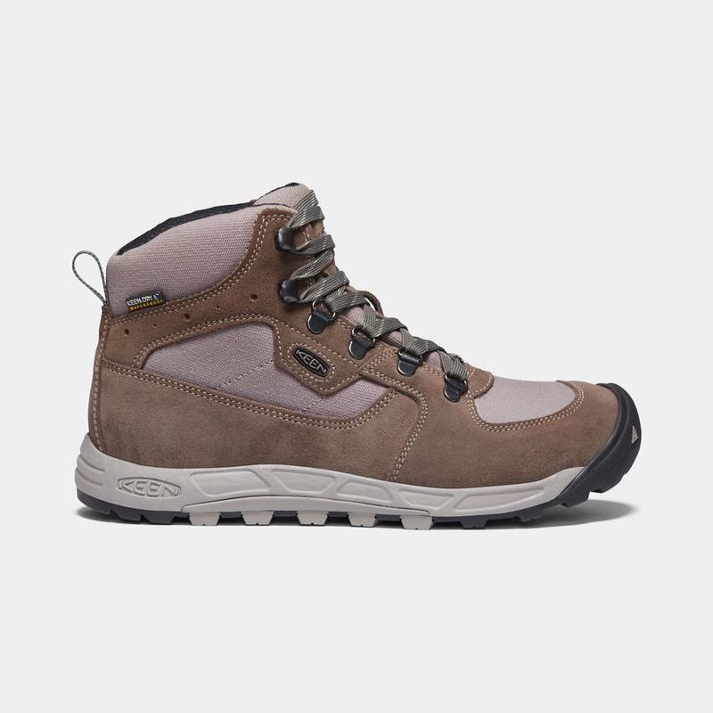 Keen Westward Waterproof Mid Womens Hiking Boots Brown/Lavender Online Sale (2018-IAPZF)